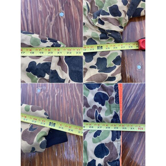 Size XL Arctic Wear Camo Hunting Insulated Jacket Vintage 70s 80s - Picture 6 of 6